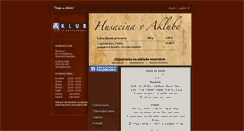 Desktop Screenshot of aklub.sk
